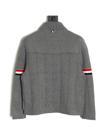 Thom Browne Vertical Striped Jacket,Thom Browne Jacket,Jacket,APPAREL
