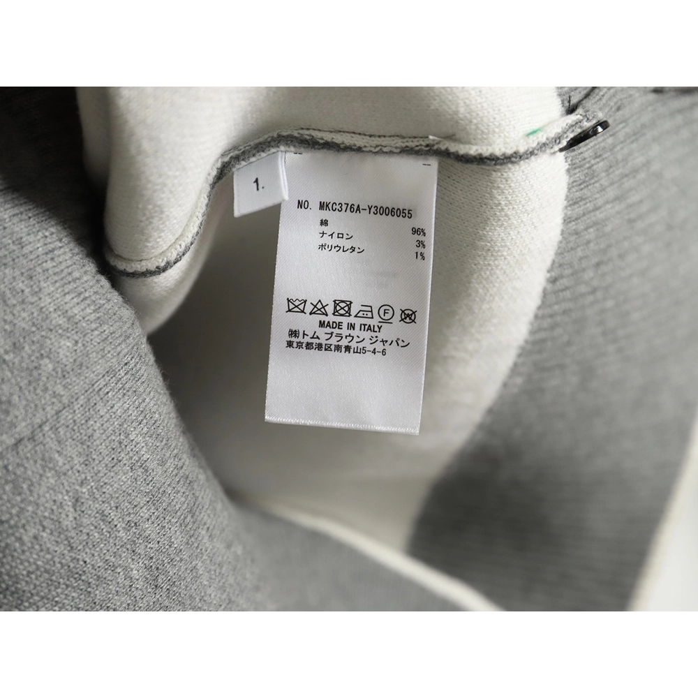 Thom Browne Diamond Dachshund Hooded Knitted Jacket,Thom Browne Jacket,Jacket,APPAREL