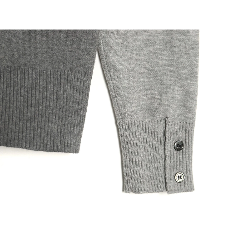 Thom Browne Golden Turtle Knitted Hooded Jacket,Thom Browne Jacket,Jacket,APPAREL