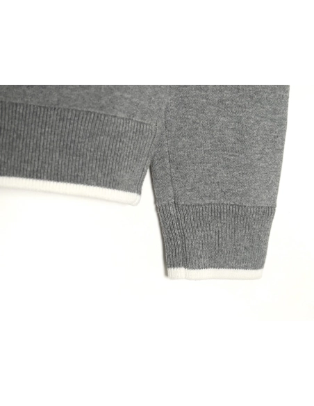 Thom Browne Anchor Baseball Jacket,Thom Browne Jacket,Jacket,APPAREL