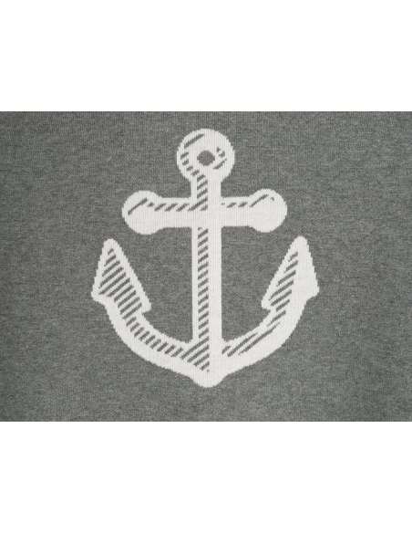 Thom Browne Anchor Baseball Jacket,Thom Browne Jacket,Jacket,APPAREL