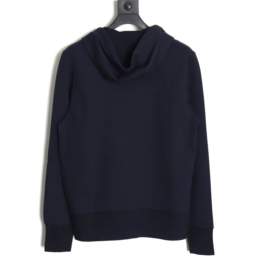 Thom Browne yarndyed drawstring zipper jacket TSK3,Thom Browne Jacket,Jacket,APPAREL