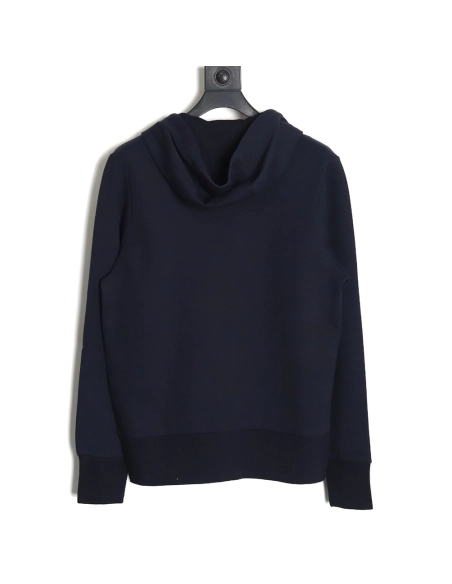 Thom Browne yarndyed drawstring zipper jacket TSK3,Thom Browne Jacket,Jacket,APPAREL