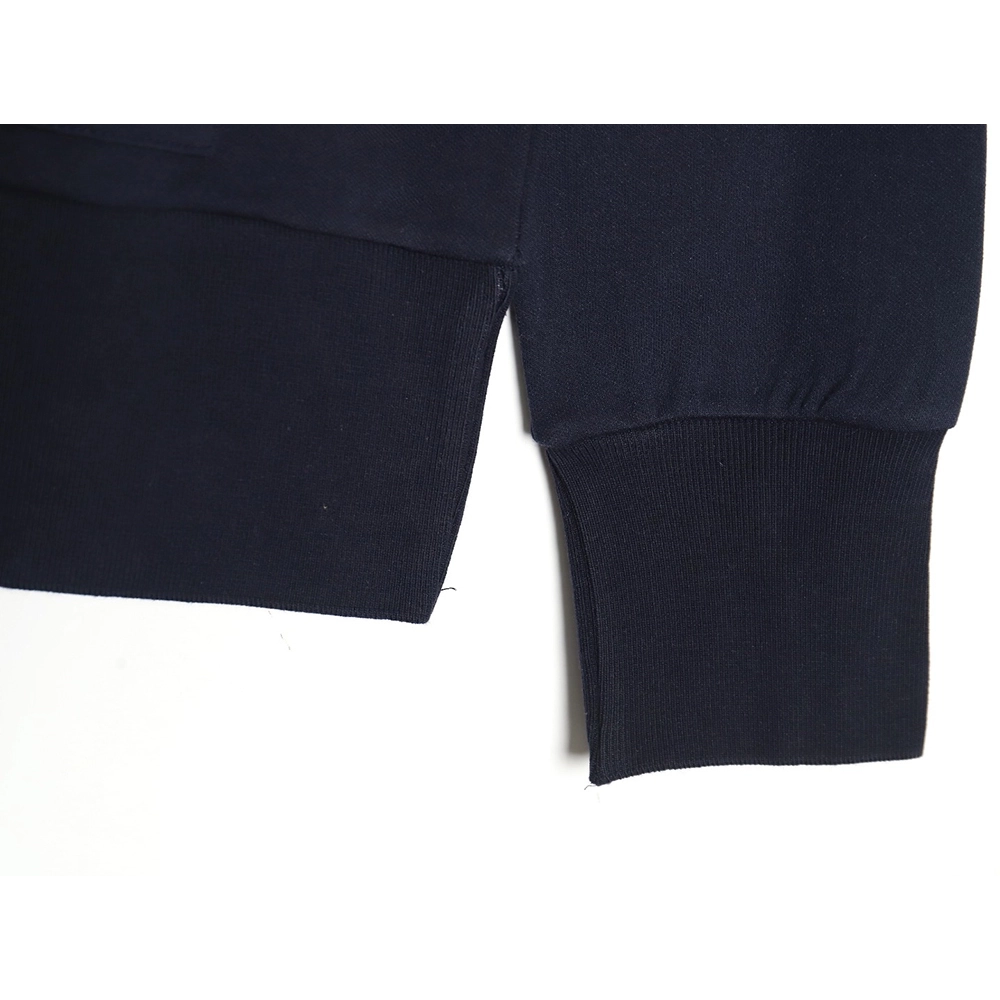 Thom Browne yarndyed drawstring zipper jacket TSK3,Thom Browne Jacket,Jacket,APPAREL