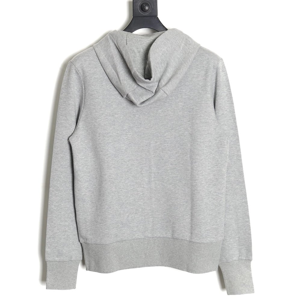 Thom Browne yarndyed drawstring zipper jacket TSK2,Thom Browne Jacket,Jacket,APPAREL