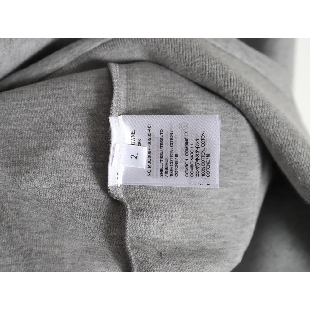 Thom Browne yarndyed drawstring zipper jacket TSK2,Thom Browne Jacket,Jacket,APPAREL