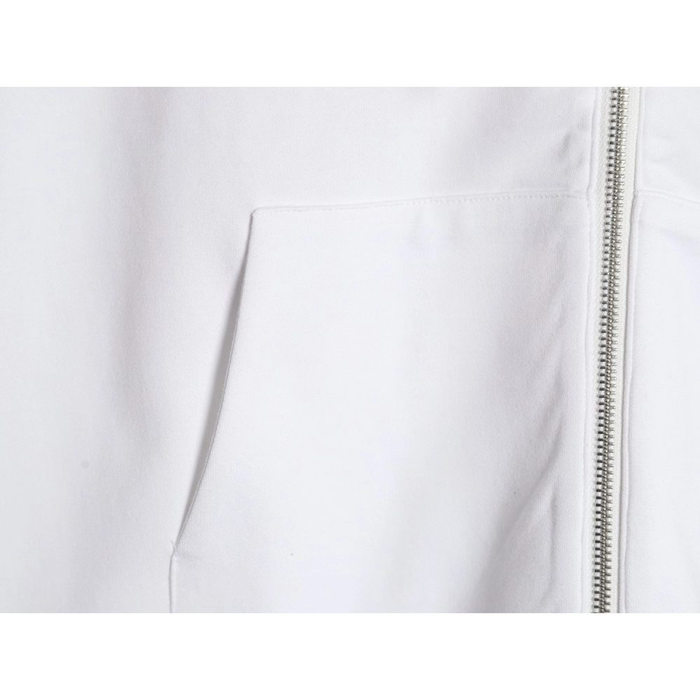 Thom Browne yarndyed drawstring zipper jacket TSK1,Thom Browne Jacket,Jacket,APPAREL