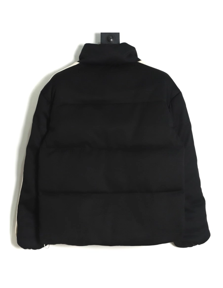 Moncler x Palm Angels joint logo color strip embroidered logo down jacket,Moncler Jacket,Jacket,APPAREL
