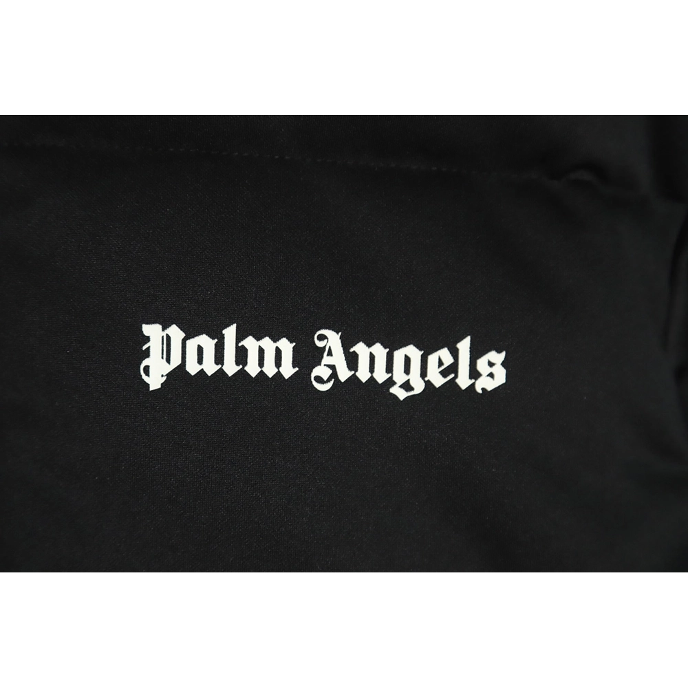 Moncler x Palm Angels joint logo color strip embroidered logo down jacket,Moncler Jacket,Jacket,APPAREL