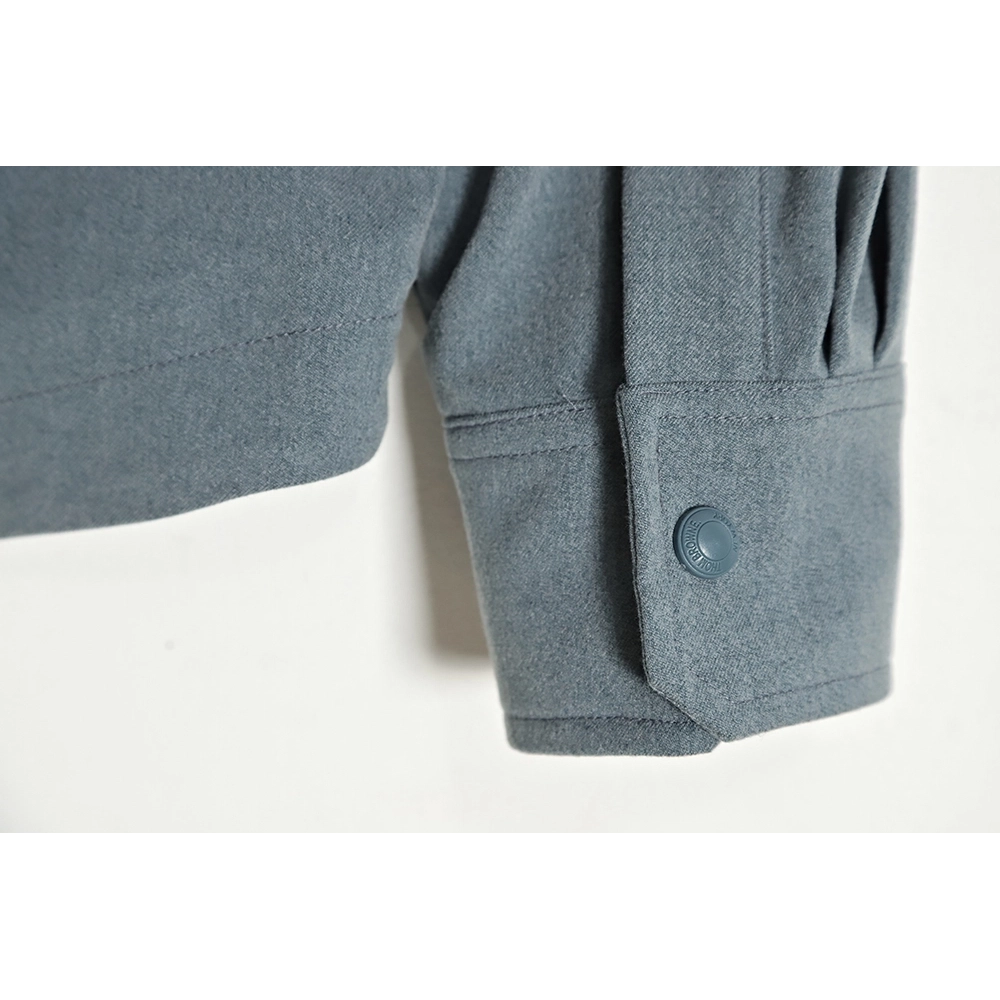 Thom Browne 23SS 4Bar Smoked Flannel Long Sleeve Shirt Jacket,Thom Browne Jacket,Jacket,APPAREL