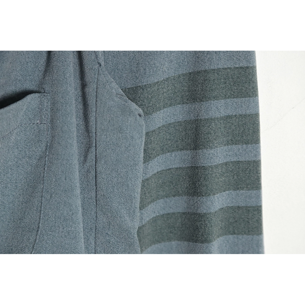 Thom Browne 23SS 4Bar Smoked Flannel Long Sleeve Shirt Jacket,Thom Browne Jacket,Jacket,APPAREL