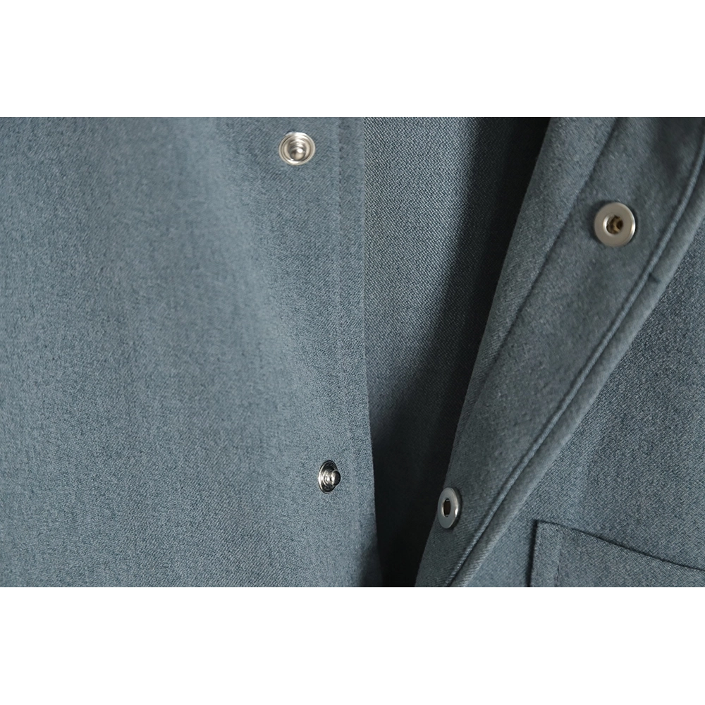 Thom Browne 23SS 4Bar Smoked Flannel Long Sleeve Shirt Jacket,Thom Browne Jacket,Jacket,APPAREL