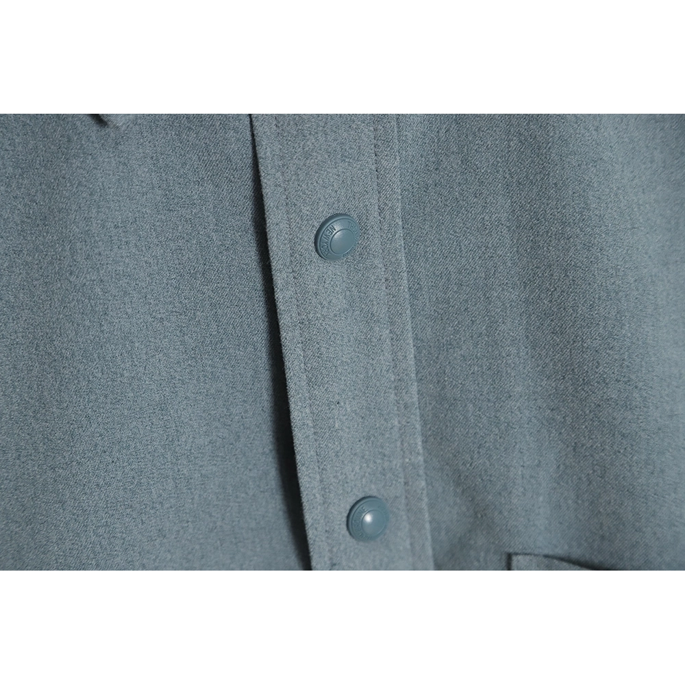 Thom Browne 23SS 4Bar Smoked Flannel Long Sleeve Shirt Jacket,Thom Browne Jacket,Jacket,APPAREL