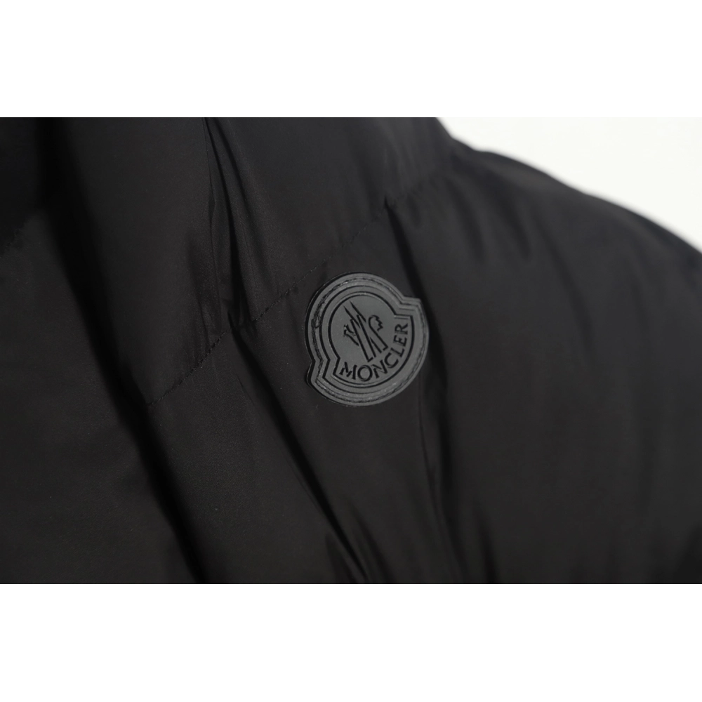 Moncler 22FW madeira black warrior placket threedimensional embossed letter down jacket TSK1,Moncler Jacket,Jacket,APPAREL