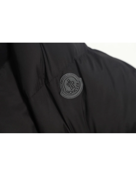 Moncler 22FW madeira black warrior placket threedimensional embossed letter down jacket TSK1,Moncler Jacket,Jacket,APPAREL