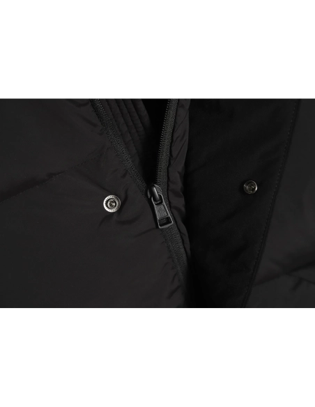 Moncler 22FW madeira black warrior placket threedimensional embossed letter down jacket TSK1,Moncler Jacket,Jacket,APPAREL