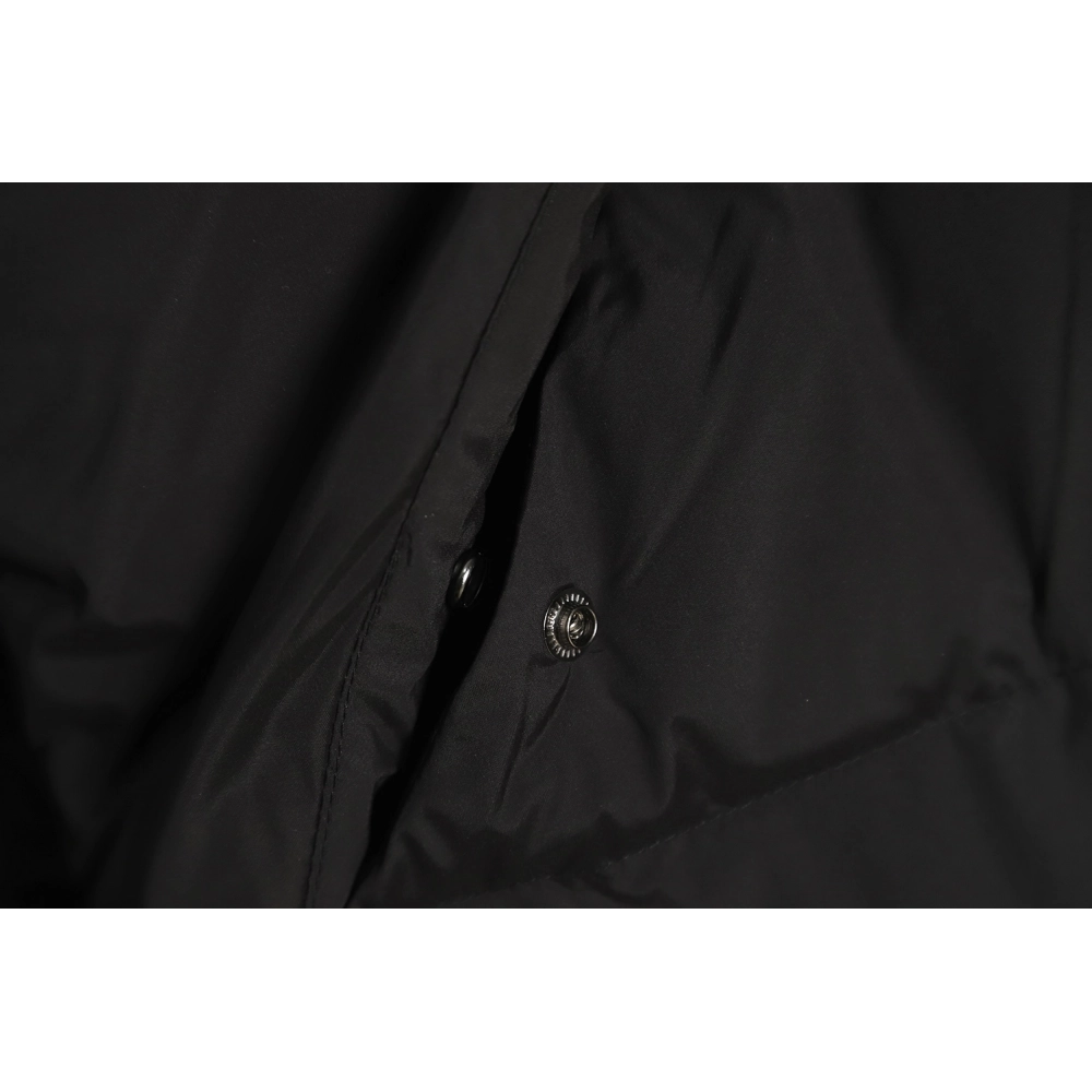 Moncler 22FW madeira black warrior placket threedimensional embossed letter down jacket TSK1,Moncler Jacket,Jacket,APPAREL