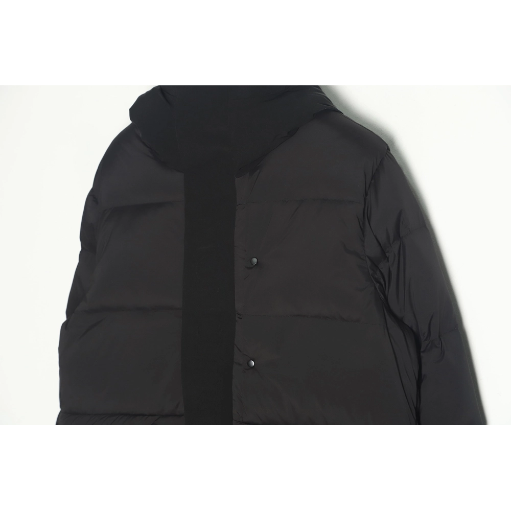 Moncler 22FW madeira black warrior placket threedimensional embossed letter down jacket TSK1,Moncler Jacket,Jacket,APPAREL