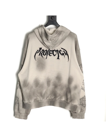 GRAILZ Dirty Wash Inkjet Zipper Jacket,Grailz Jacket,Jacket,APPAREL