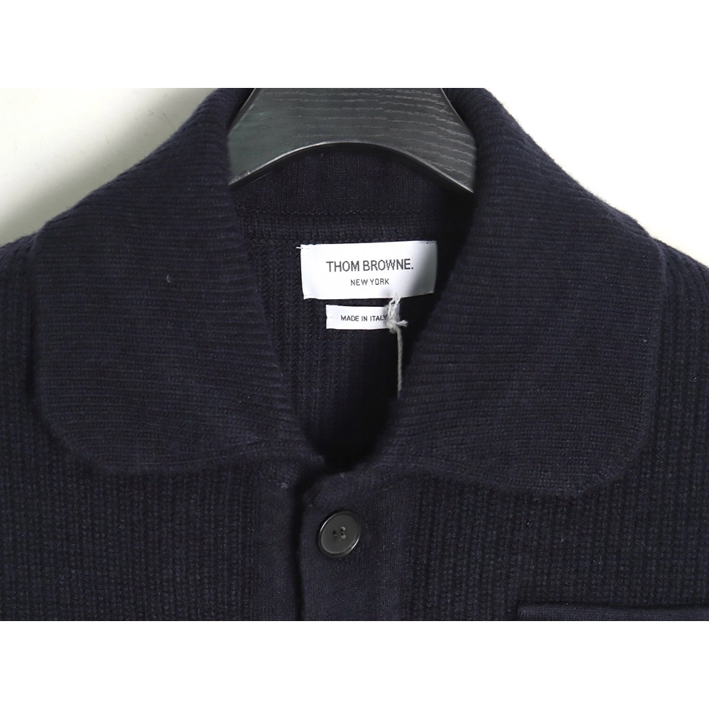 Thom Browne Heavy Wool Jacket TSK3,Thom Browne Jacket,Jacket,APPAREL