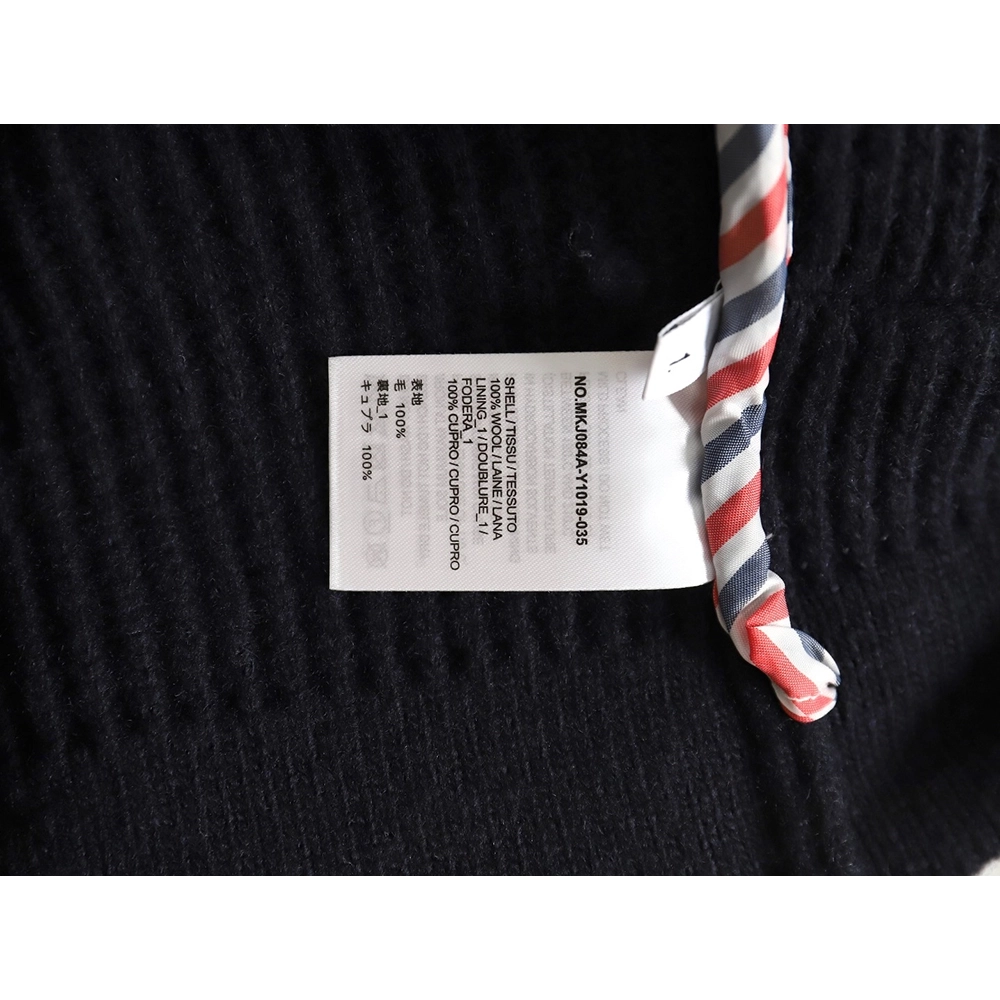 Thom Browne Heavy Wool Jacket TSK3,Thom Browne Jacket,Jacket,APPAREL