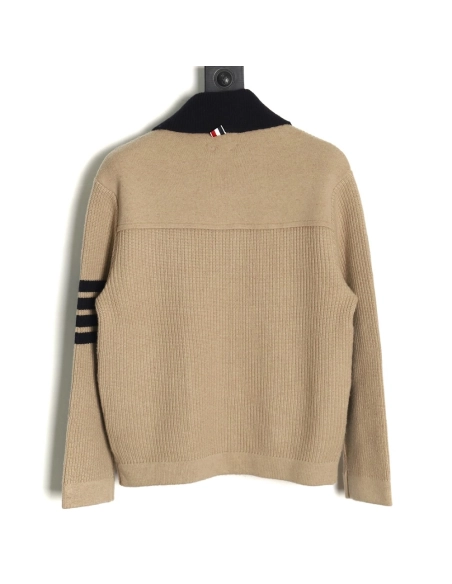 Thom Browne Heavy Wool Jacket TSK1,Thom Browne Jacket,Jacket,APPAREL