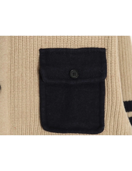 Thom Browne Heavy Wool Jacket TSK1,Thom Browne Jacket,Jacket,APPAREL