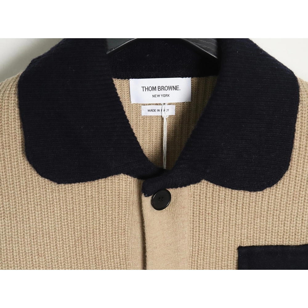 Thom Browne Heavy Wool Jacket TSK1,Thom Browne Jacket,Jacket,APPAREL