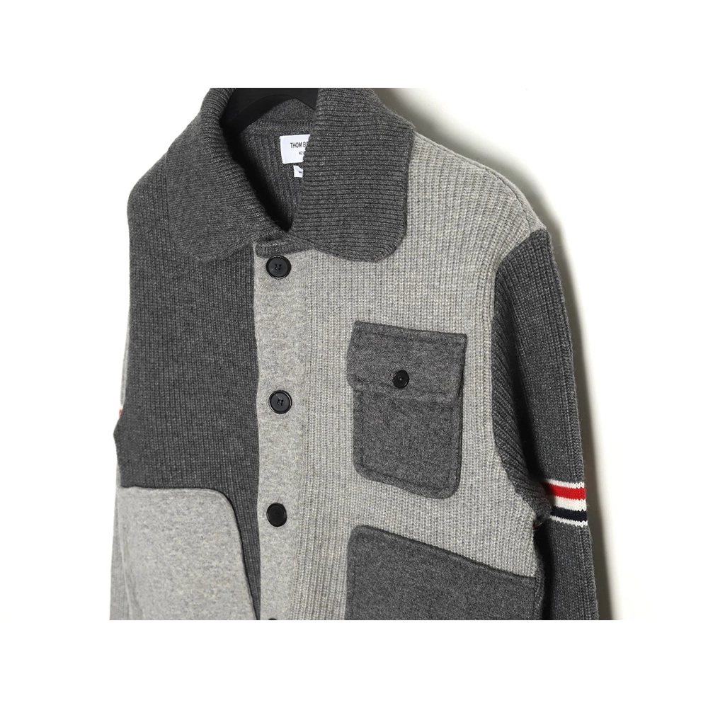 Thom Browne Heavy Wool Jacket,Thom Browne Jacket,Jacket,APPAREL