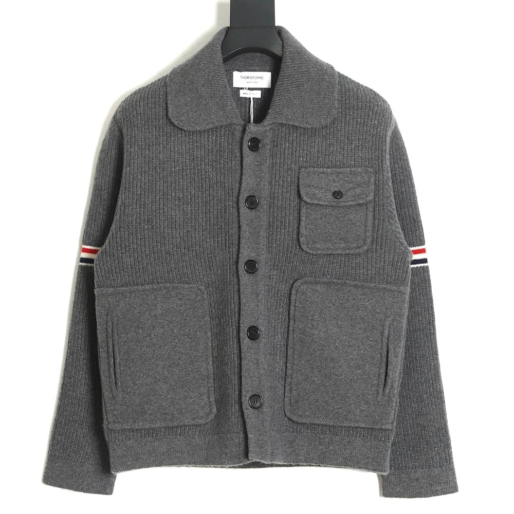 THOM BROWNE 22FW Heavy Wool Jacket,Thom Browne Jacket,Jacket,APPAREL