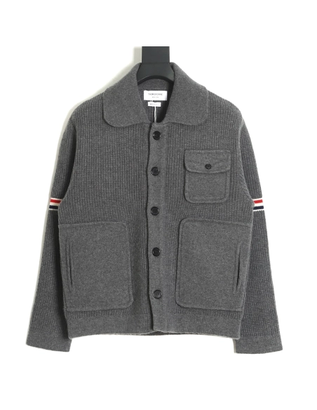 THOM BROWNE 22FW Heavy Wool Jacket,Thom Browne Jacket,Jacket,APPAREL
