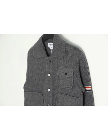 THOM BROWNE 22FW Heavy Wool Jacket,Thom Browne Jacket,Jacket,APPAREL