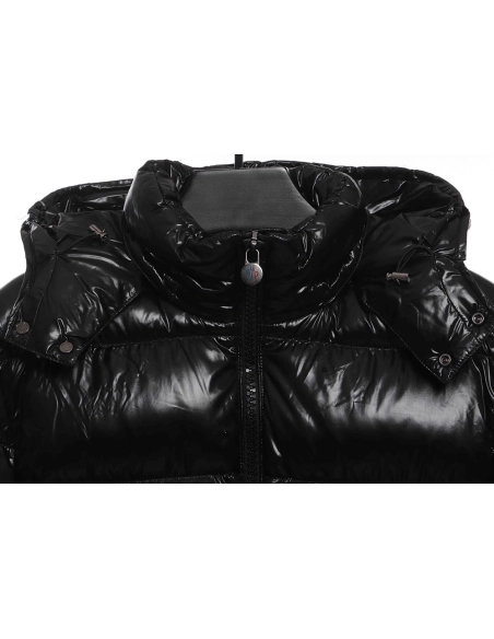 moncler solid color arm pocket down jacket,Moncler Jacket,Jacket,APPAREL