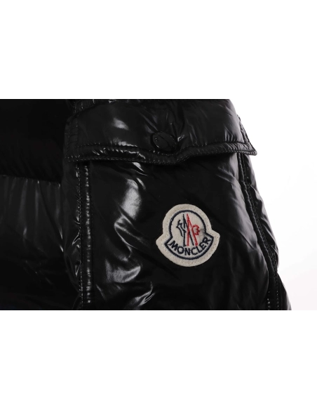 moncler solid color arm pocket down jacket,Moncler Jacket,Jacket,APPAREL