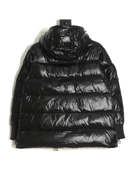 Moncler liriope series hooded diagonal zipper down jacket TSK1,Moncler Jacket,Jacket,APPAREL