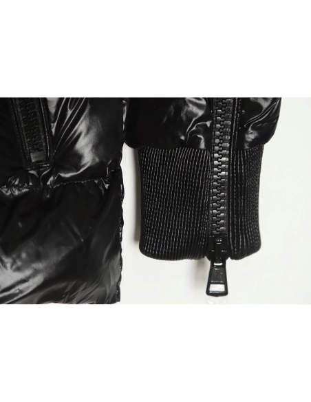 Moncler liriope series hooded diagonal zipper down jacket TSK1,Moncler Jacket,Jacket,APPAREL