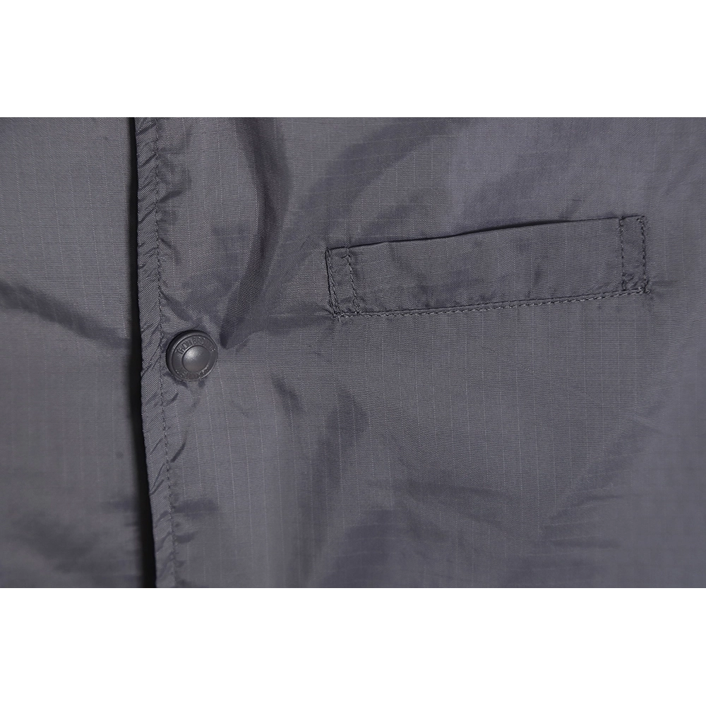 Thom Browne Hooded Four Bar Mesh Windbreaker Jacket,Thom Browne Jacket,Jacket,APPAREL