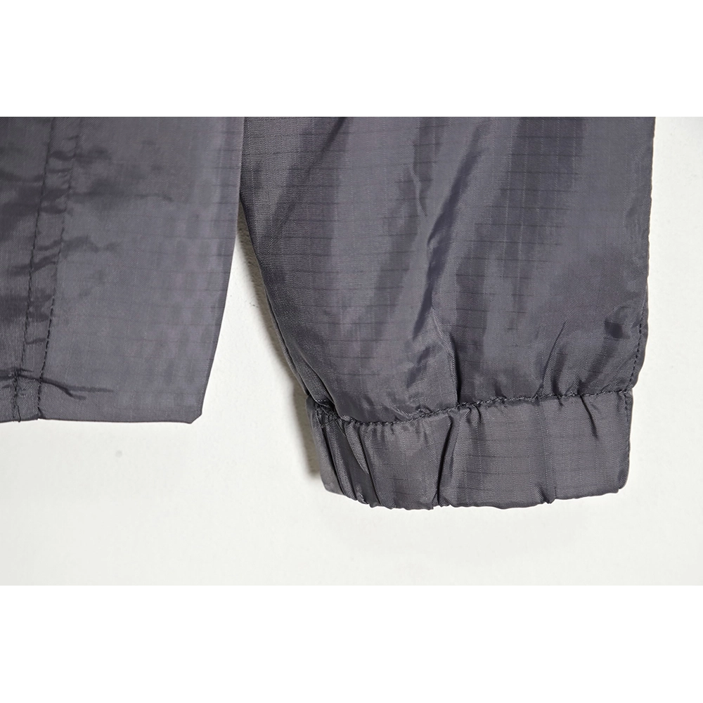 Thom Browne Hooded Four Bar Mesh Windbreaker Jacket,Thom Browne Jacket,Jacket,APPAREL