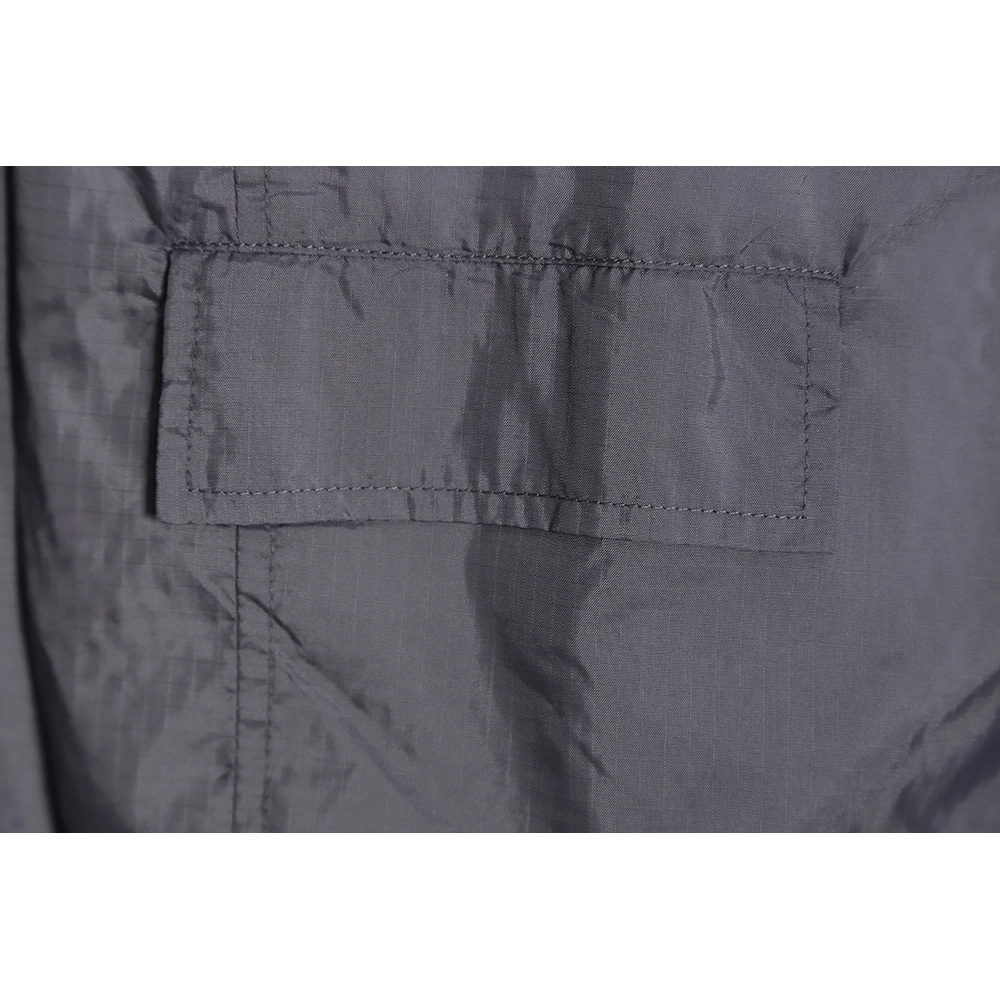 Thom Browne Hooded Four Bar Mesh Windbreaker Jacket,Thom Browne Jacket,Jacket,APPAREL