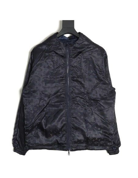 Louis Vuitton Doublesided Jacket with Jacquard Pattern TSK1,Louis Vuitton Jacket,Jacket,APPAREL