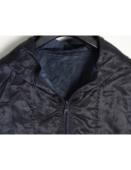 Louis Vuitton Doublesided Jacket with Jacquard Pattern TSK1,Louis Vuitton Jacket,Jacket,APPAREL