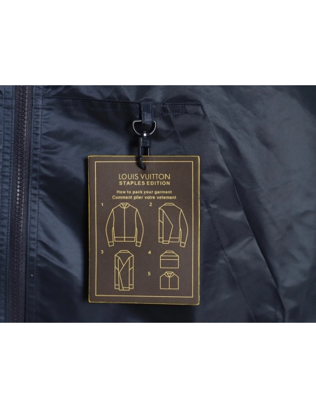 Louis Vuitton Doublesided Jacket with Jacquard Pattern TSK1,Louis Vuitton Jacket,Jacket,APPAREL