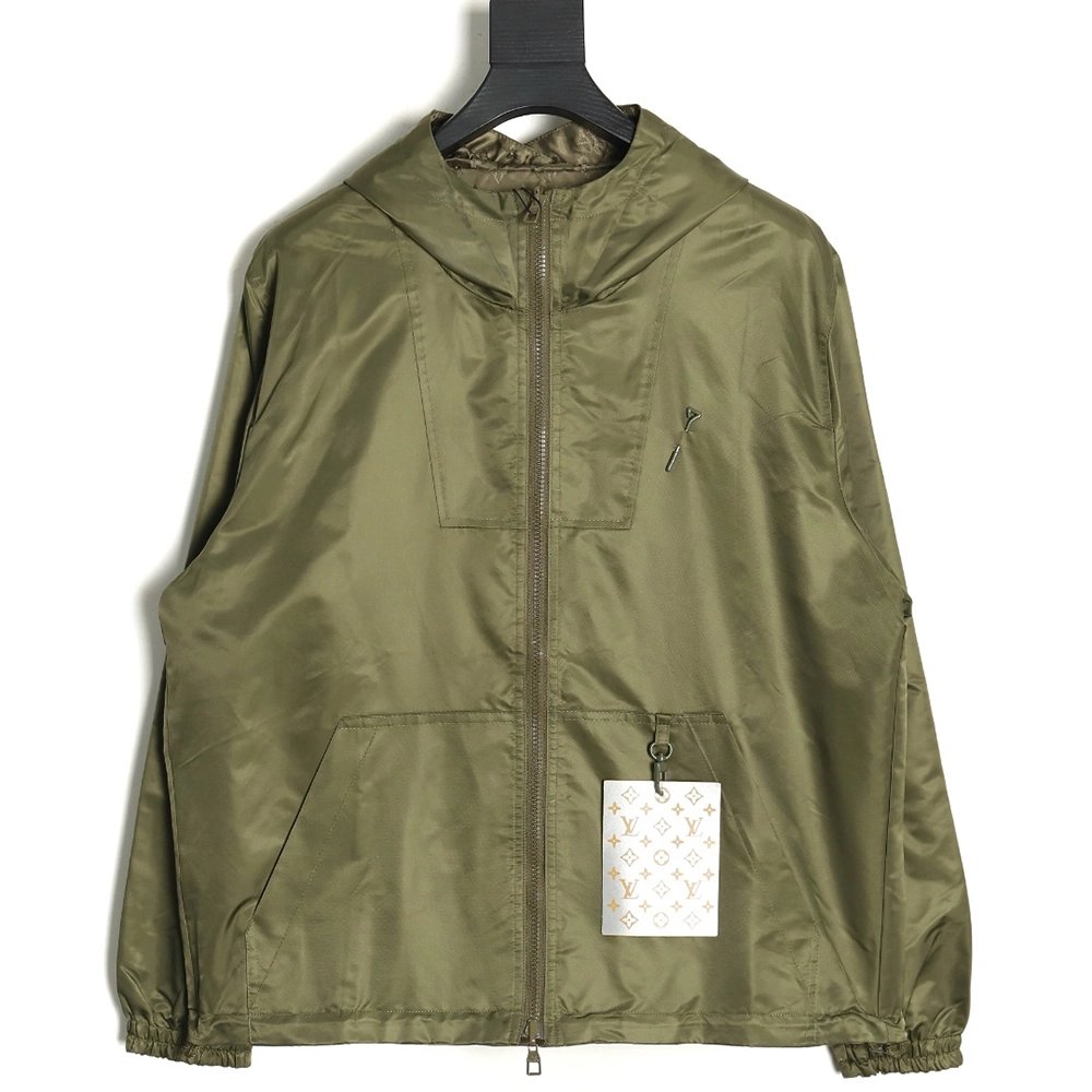 Louis Vuitton Doublesided Jacket with Jacquard Pattern,Louis Vuitton Jacket,Jacket,APPAREL