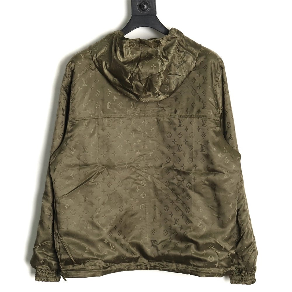 Louis Vuitton Doublesided Jacket with Jacquard Pattern,Louis Vuitton Jacket,Jacket,APPAREL