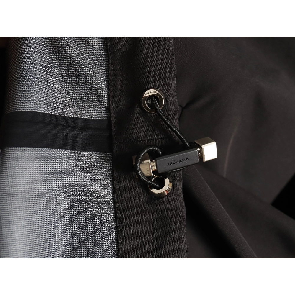 Givenchy Logo Zipup Hooded Jacket TSK1,Givenchy Jacket,Jacket,APPAREL