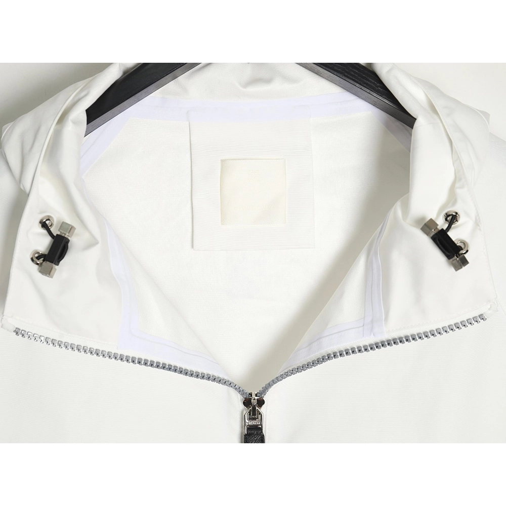 Givenchy Logo Zipup Hooded Jacket,Givenchy Jacket,Jacket,APPAREL