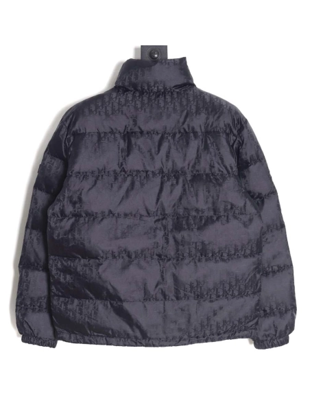 Dior Dior 23FW dark pattern allover printed down jacket_CM_4,Dior Jacket,Jacket,APPAREL