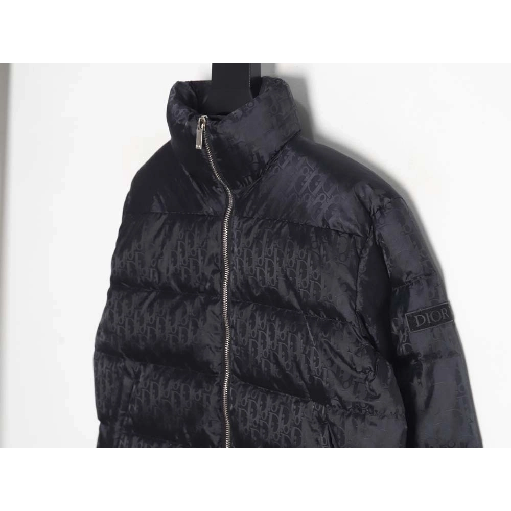 Dior Dior 23FW dark pattern allover printed down jacket_CM_4,Dior Jacket,Jacket,APPAREL