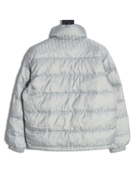 Dior Dior 23FW dark pattern allover printed down jacket,Dior Jacket,Jacket,APPAREL