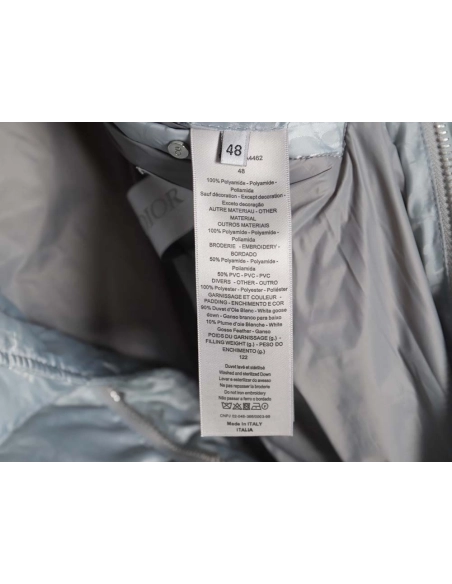 Dior Dior 23FW dark pattern allover printed down jacket,Dior Jacket,Jacket,APPAREL